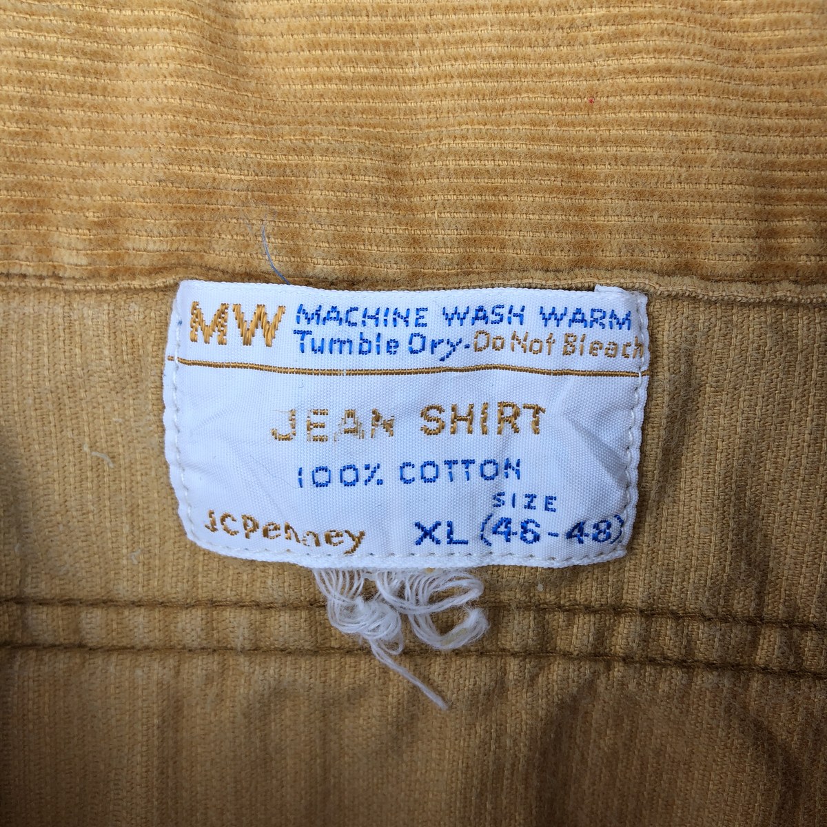 J.C.Penney/ジェイシーペニー 長袖 コーデュロイシャツ