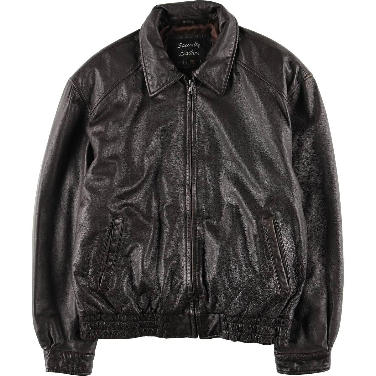 SPECIALTY LEATHERS スイングトップタイプ レザーブルゾン