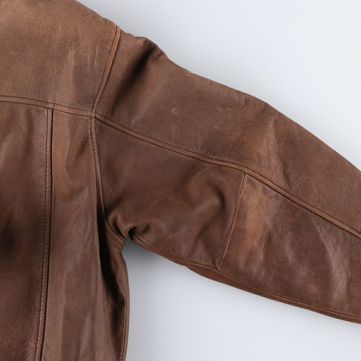 CROFT&BARROW/クラフトアンドバロー スイングトップタイプ レザーブルゾン