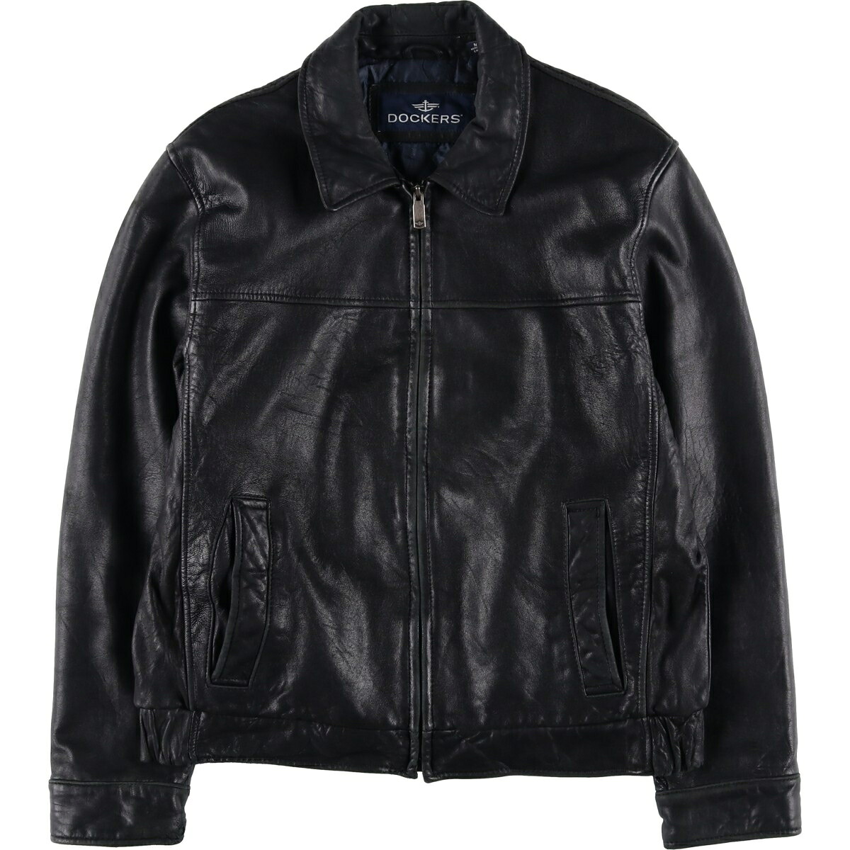 DOCKERS/ドッカーズ スイングトップタイプ レザーブルゾン