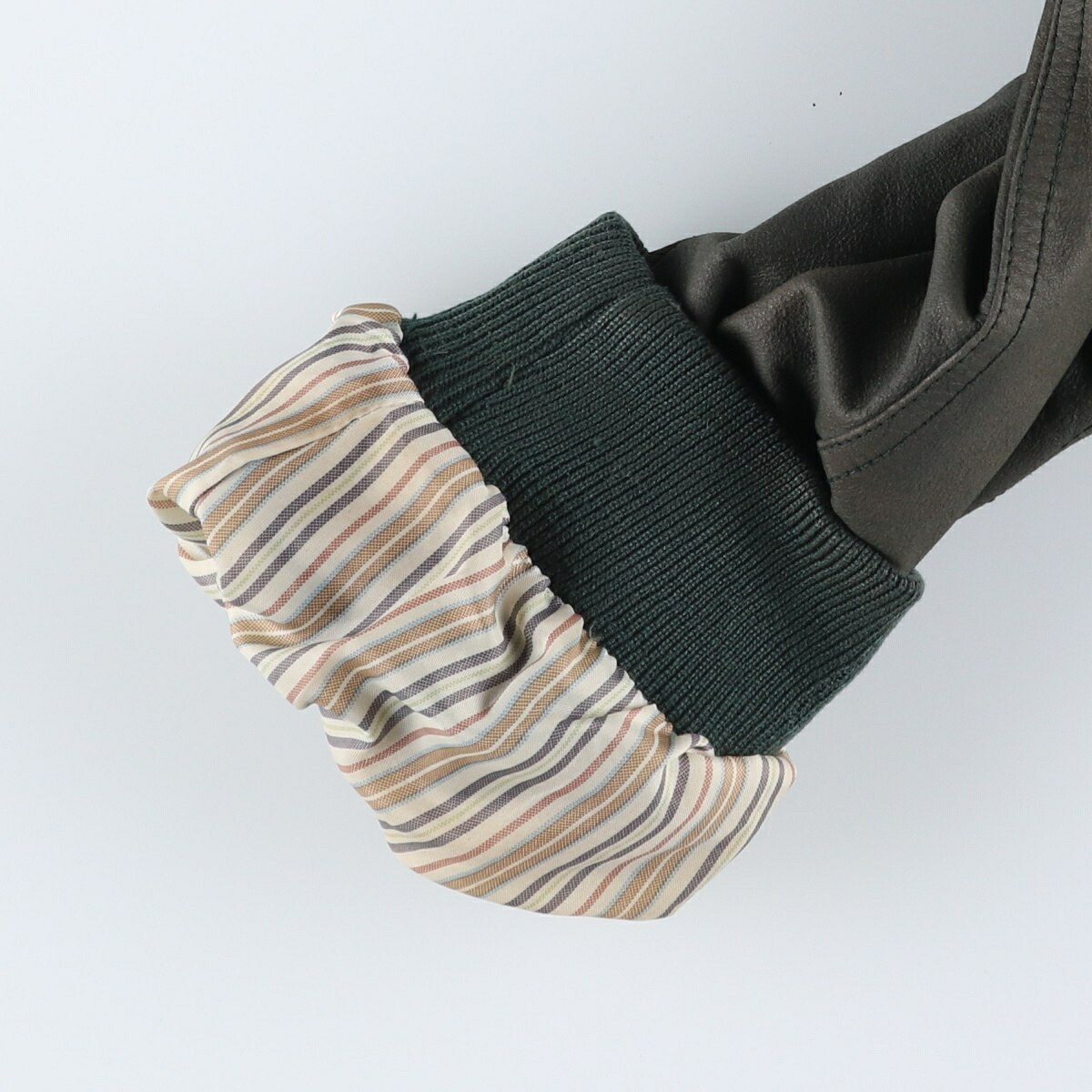 QU DRO sportwear レザーブルゾン