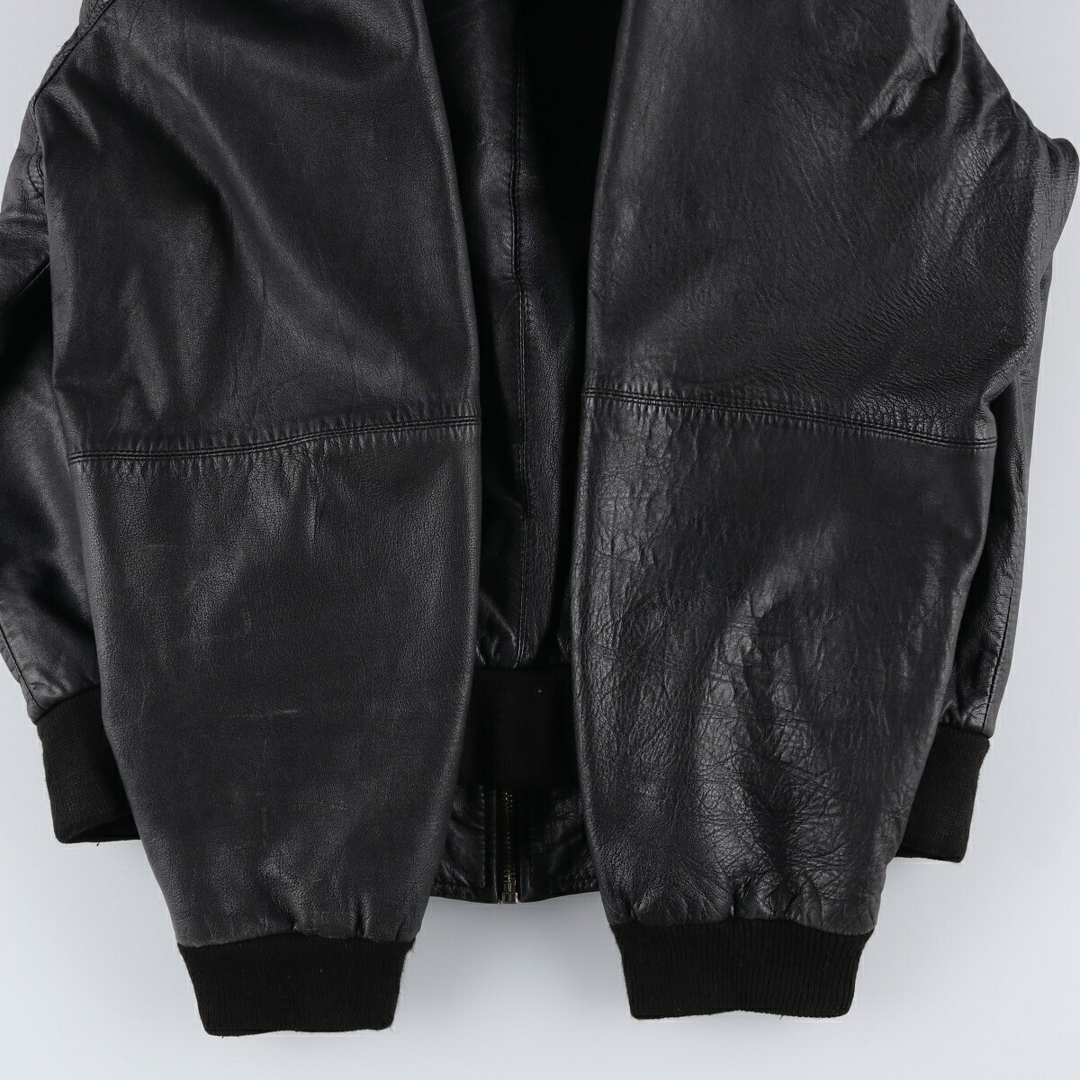 CITY COLLECTION SMOOTH レザーブルゾン