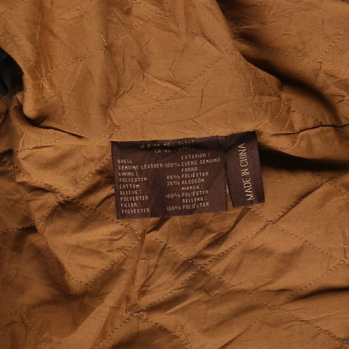 DOCKERS/ドッカーズ レザーブルゾン