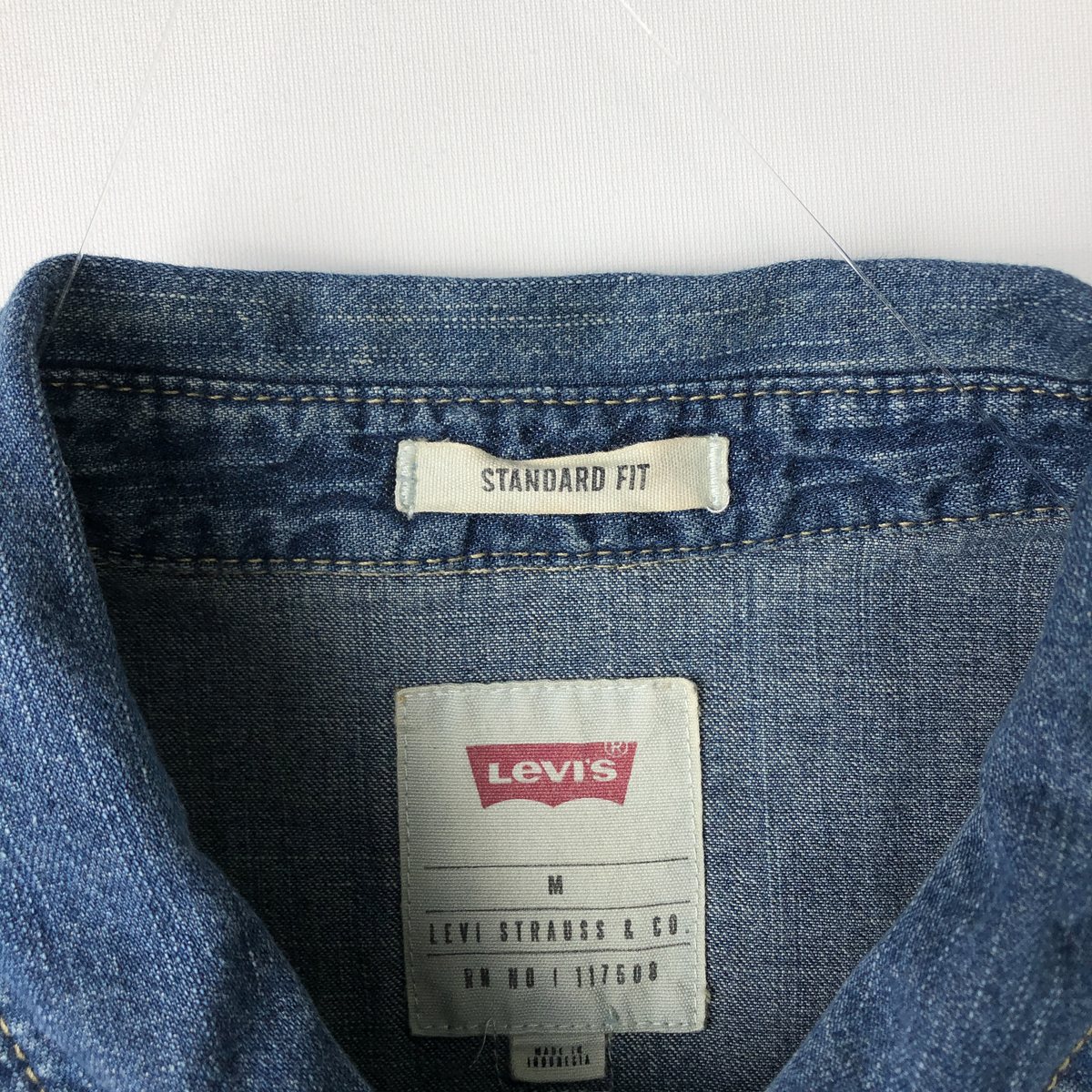 Levi's/リーバイス 長袖 デニムウエスタンシャツ
