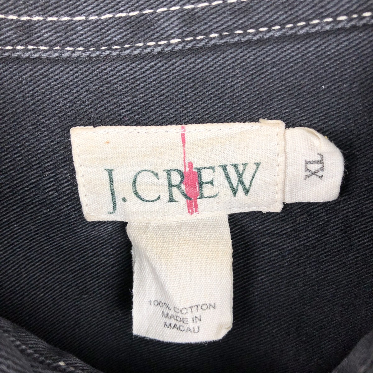 古着 90年代 ジェイクルー J.Crew 長袖 ボタンダウンシャツ メンズXL相当 ヴィンテージ /eaa625266 【中古】 【260315】