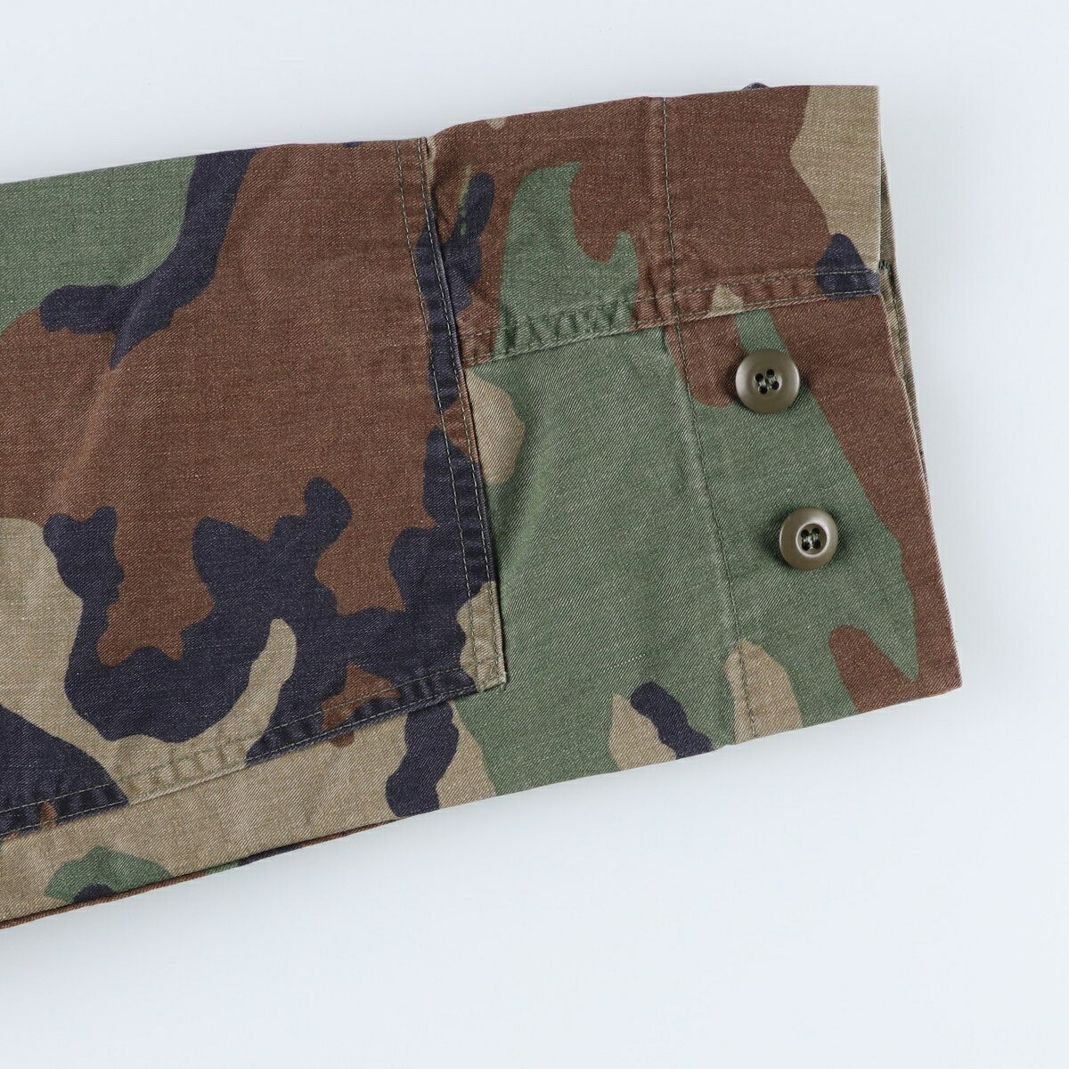 COAT WOODLAND CAMOUFLAGE PATTERN COMBAT B.D.U ミリタリージャケット