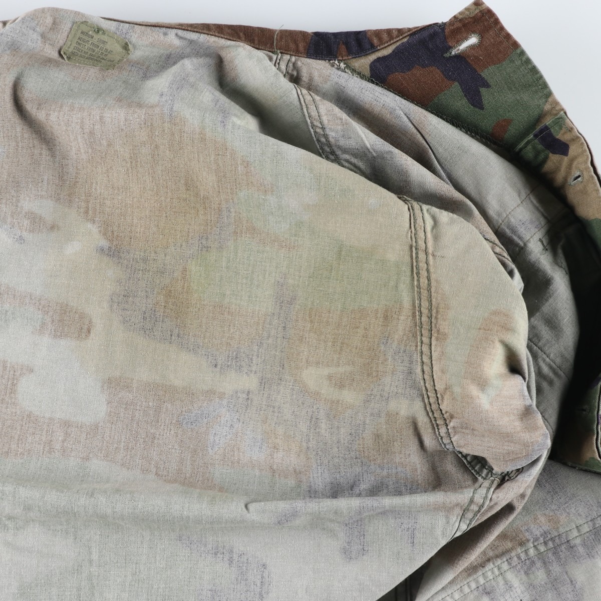 COAT WOODLAND CAMOUFLAGE PATTERN COMBAT B.D.U ミリタリージャケット