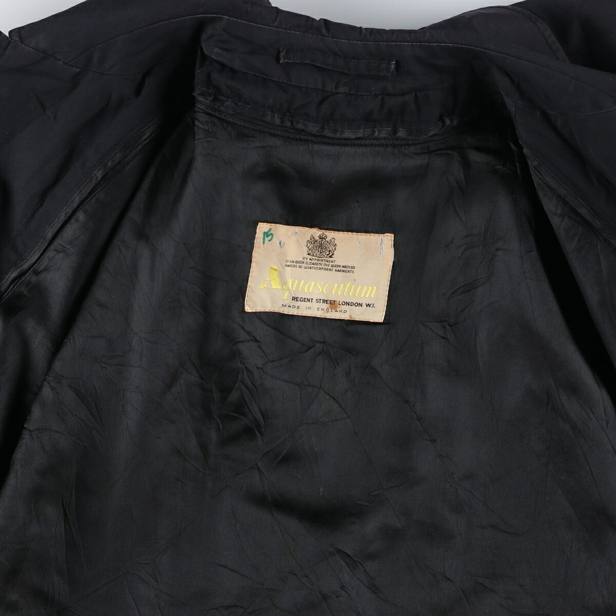 Aquascutum/アクアスキュータム ステンカラーコート バルマカーンコート