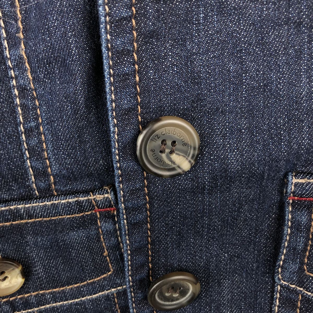 Liz Claiborne デニムテーラードジャケット