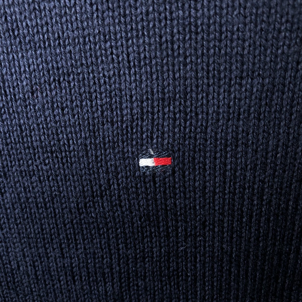 TOMMY HILFIGER/トミーヒルフィガー コットンニットセーター