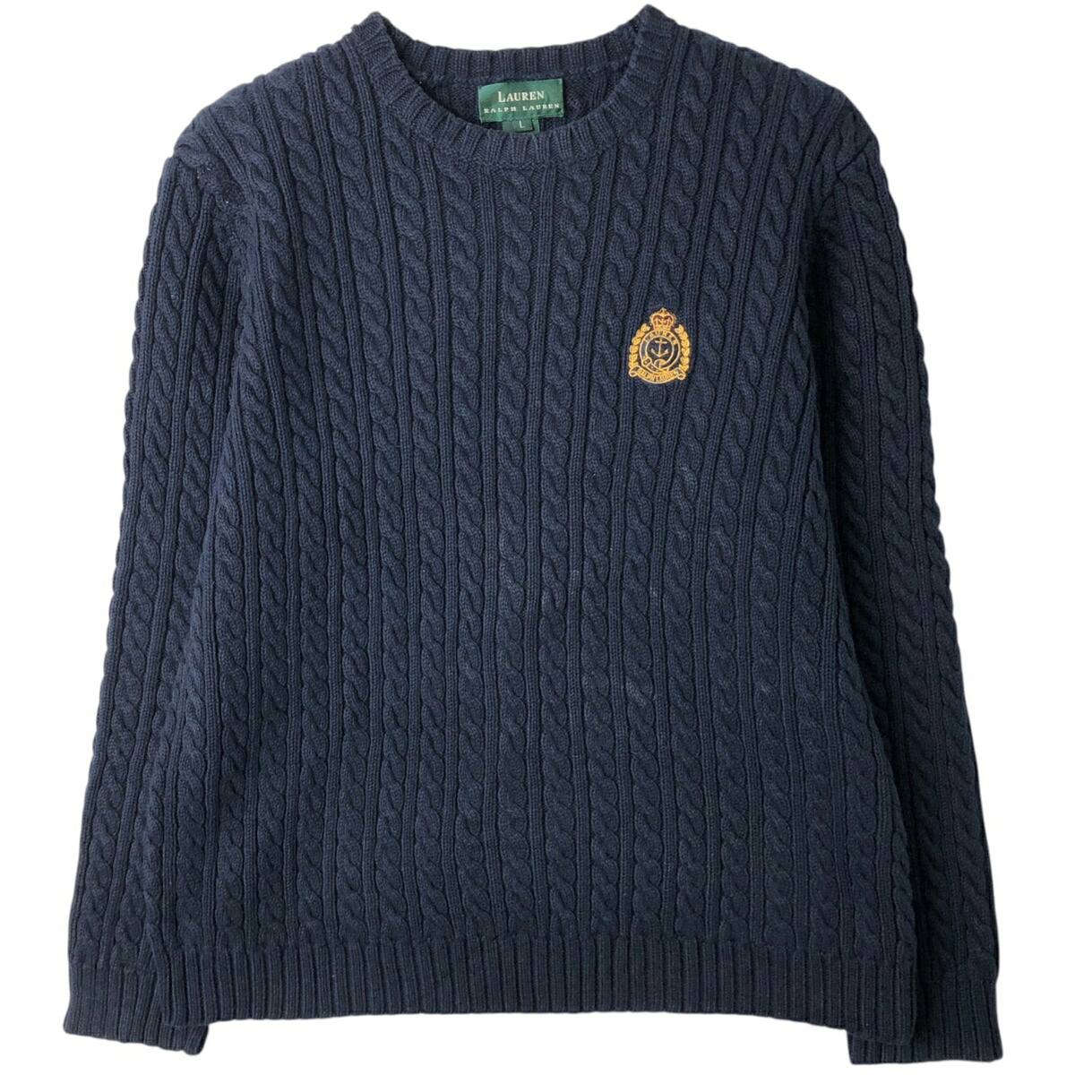 Ralph Lauren/ラルフローレン LAUREN ローレン コットンニットセーター
