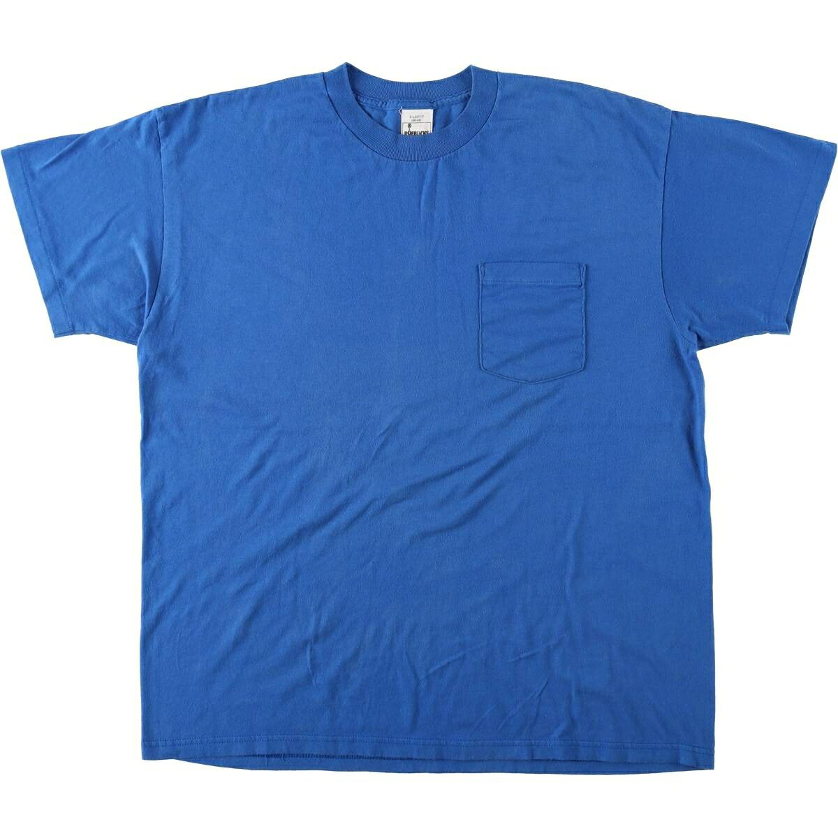 ROEBUCKS 無地ポケットTシャツ