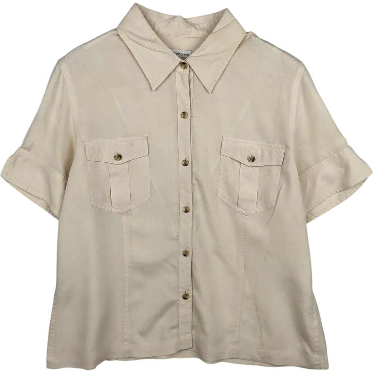 Liz Claiborne/リズクレイボーン LIZWEAR JEANS 半袖 ボックスシャツ