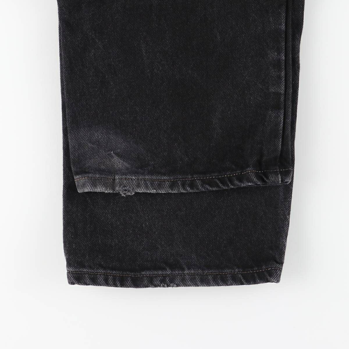 Levi's/リーバイス 550 RELAXED FIT SLIM ブラックデニム テーパードデニムパンツ