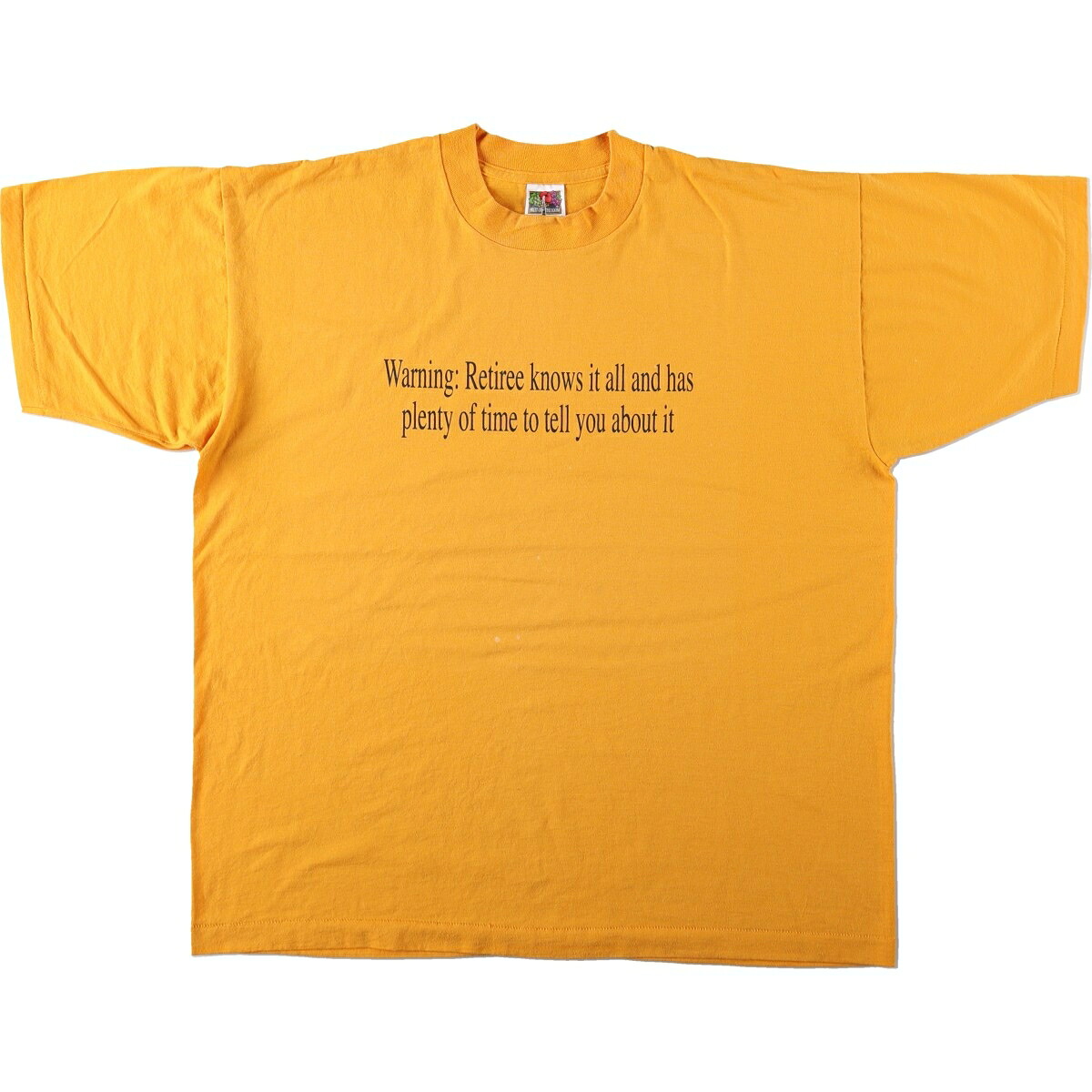 FRUIT OF THE LOOM/フルーツオブザルーム BEST メッセージプリントTシャツ