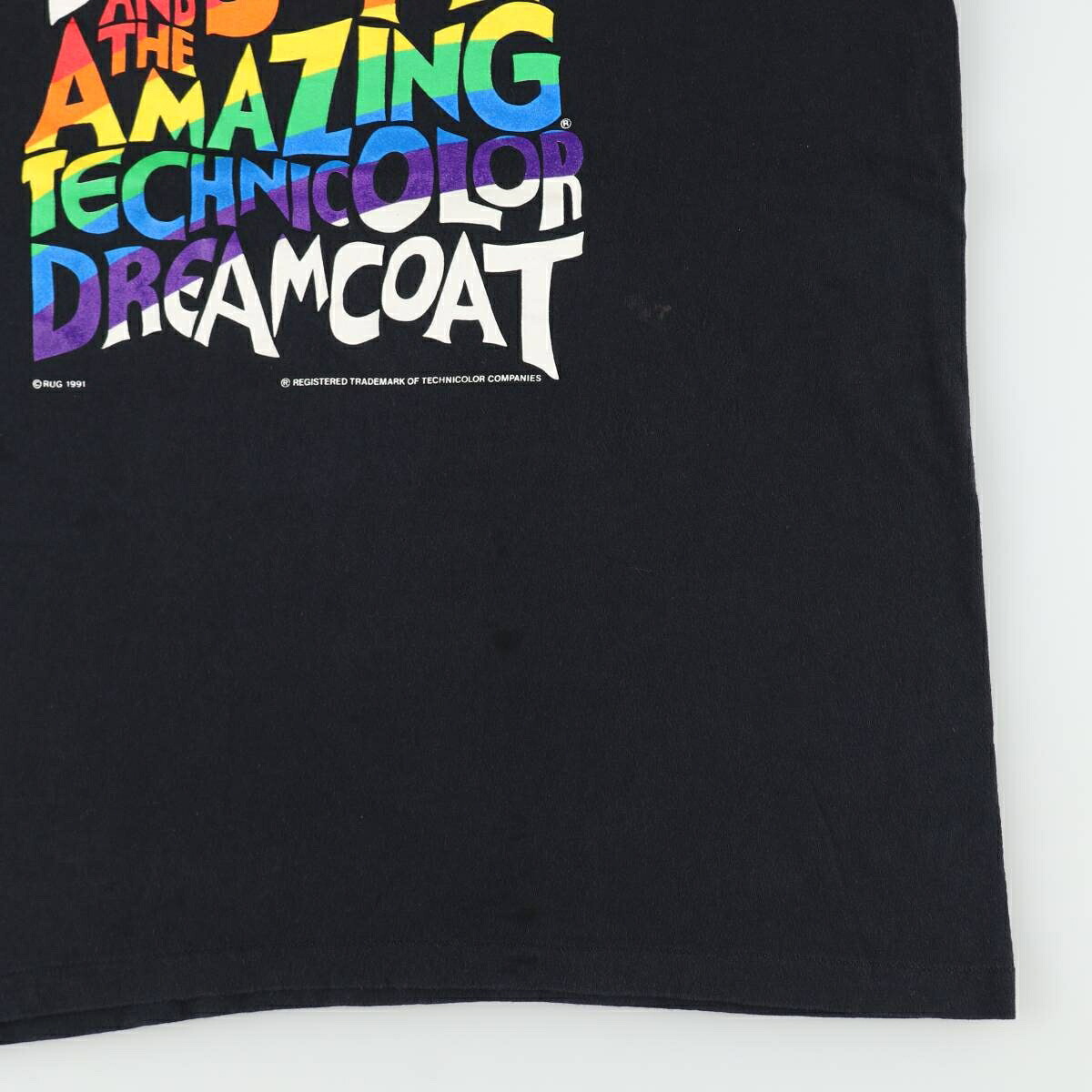 TENNESSEE RIVER/テネシーリバー Joseph and the Amazing Technicolor Dreamcoat ヨセフアンドザアメージングテクニカラードリームコート プリントTシャツ