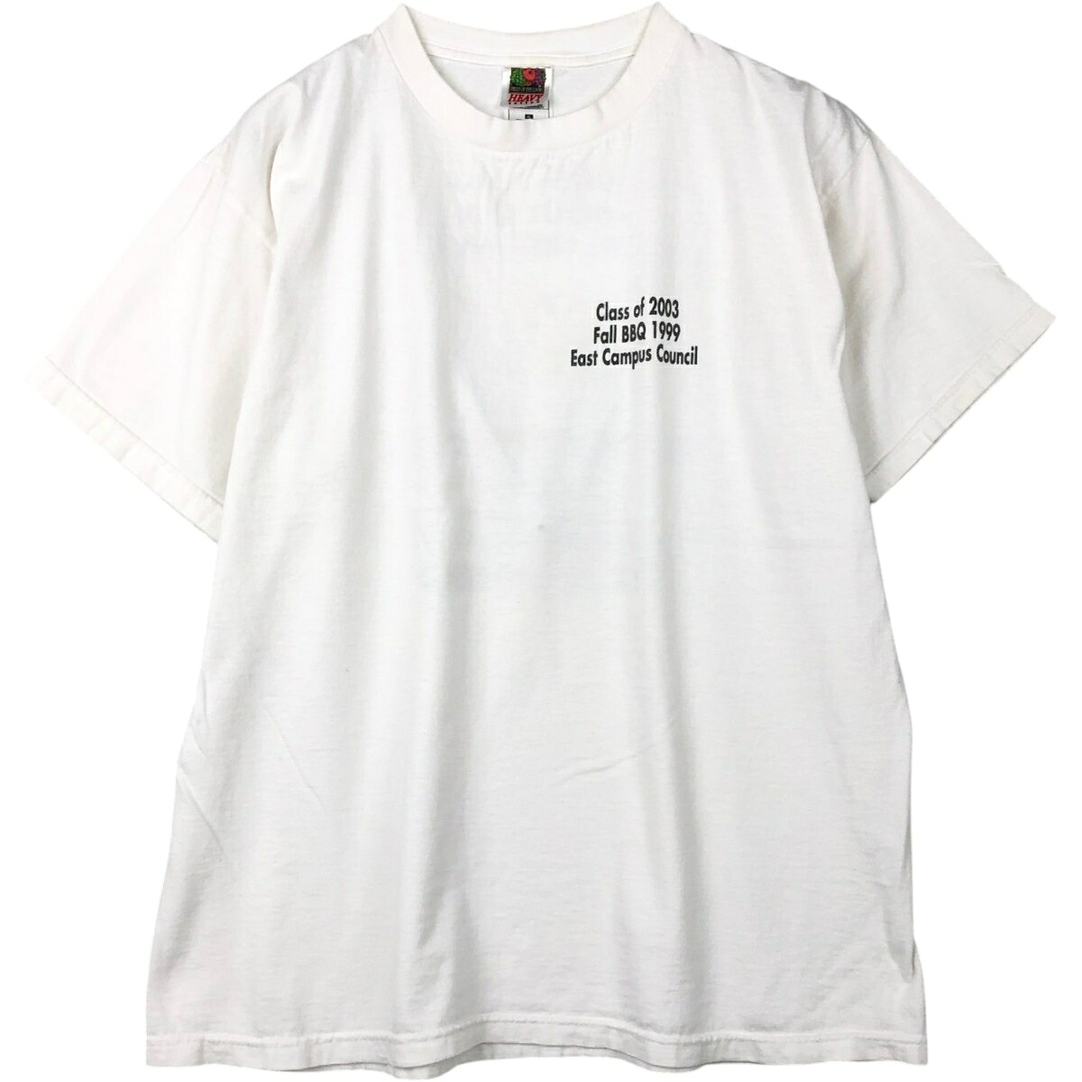 FRUIT OF THE LOOM/フルーツオブザルーム HEAVY cotton メッセージプリントTシャツ
