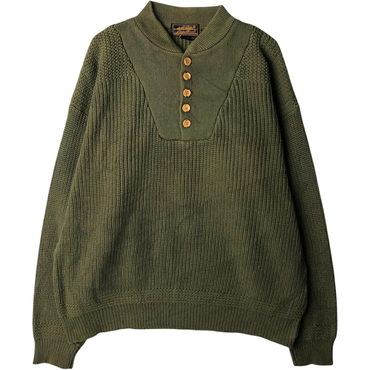 Eddie Bauer/エディーバウアー 黒タグ コットンニットセーター