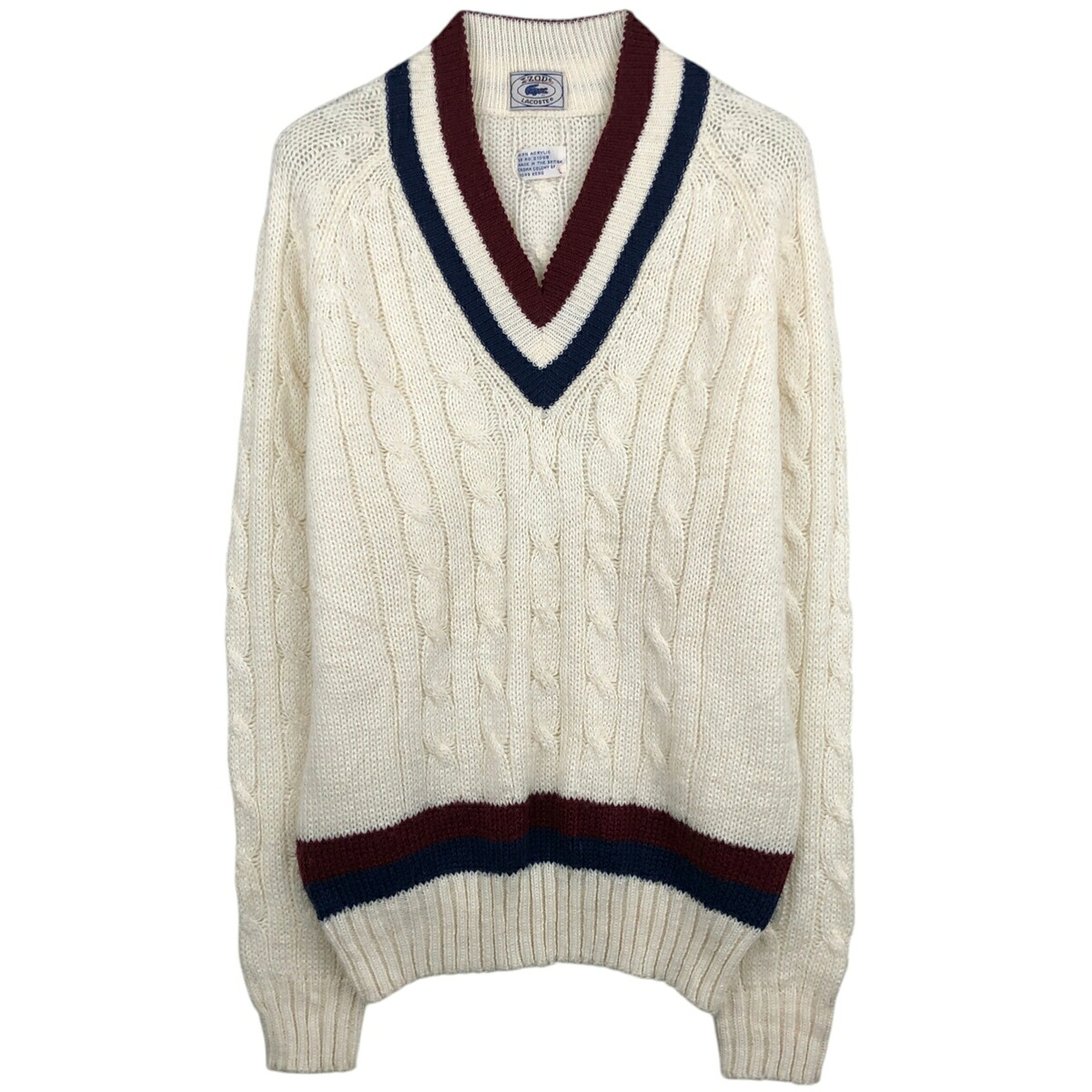 LACOSTE/ラコステ IZOD チルデンニットセーター