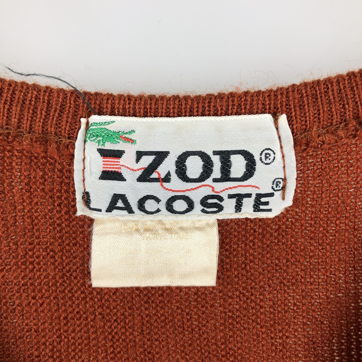 LACOSTE/ラコステ IZOD Vネック ニットセーター