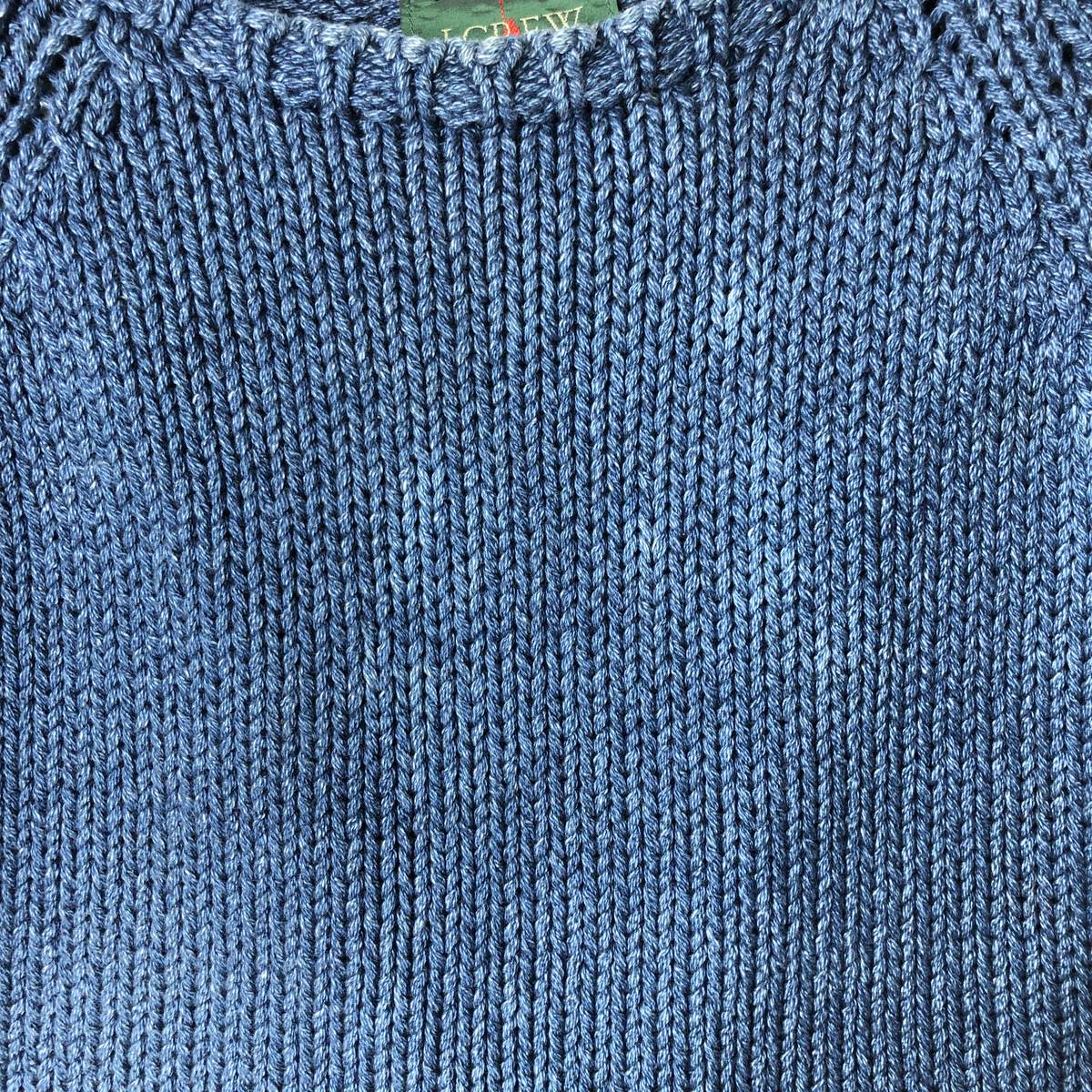 古着 90年代 ジェイクルー J.Crew コットンニットセーター メンズL相当 ヴィンテージ /eaa627546 【中古】 【260402】 【GR-NV】