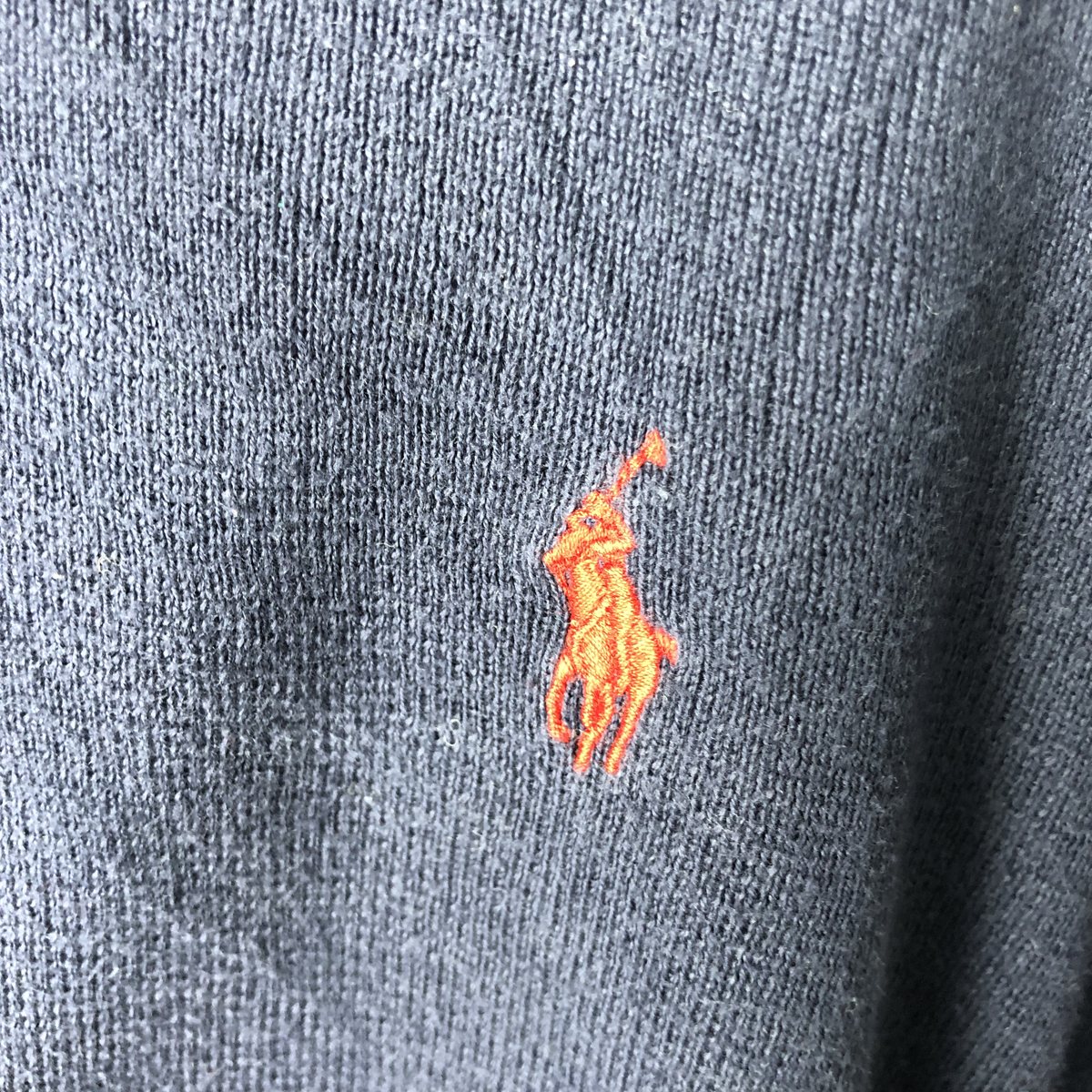 Ralph Lauren/ラルフローレン POLO by Ralph Lauren コットンニットハーフボタンセーター