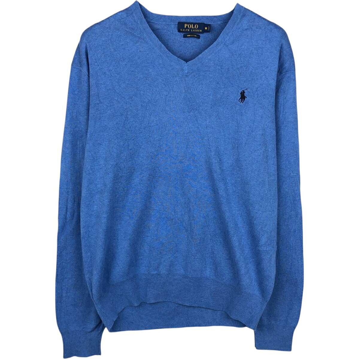 Ralph Lauren/ラルフローレン POLO RALPH LAUREN Vネック ピマコットンニットセーター