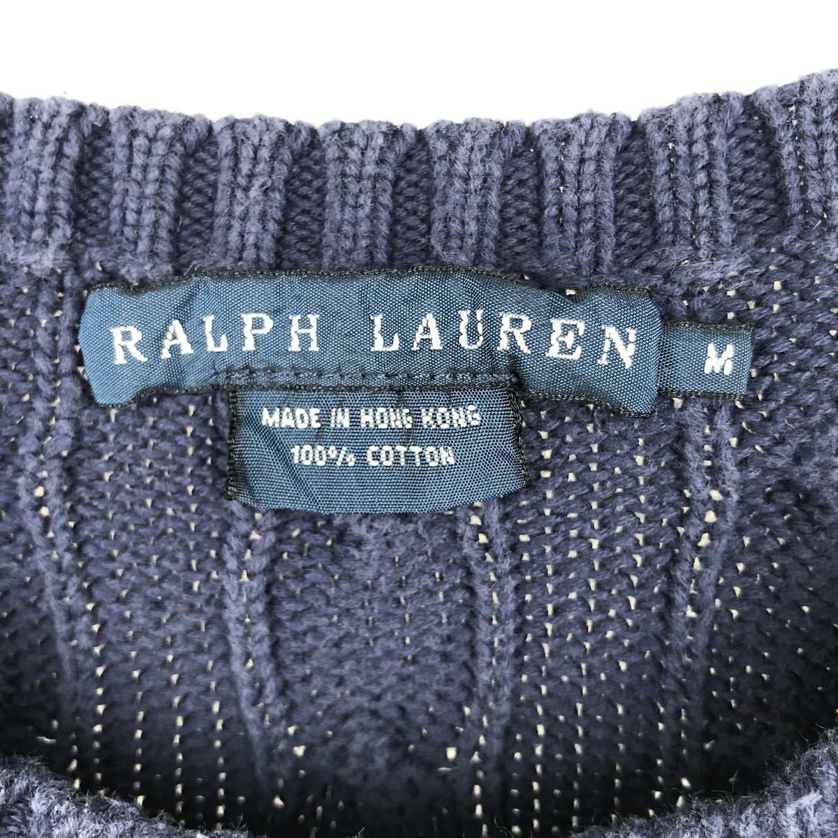 Ralph Lauren/ラルフローレン コットンニットセーター