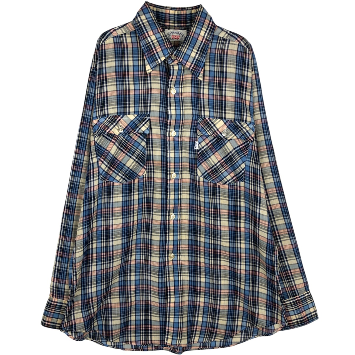 Levi's/リーバイス LEVI STRAUSS & CO. 長袖 コットンチェックシャツ