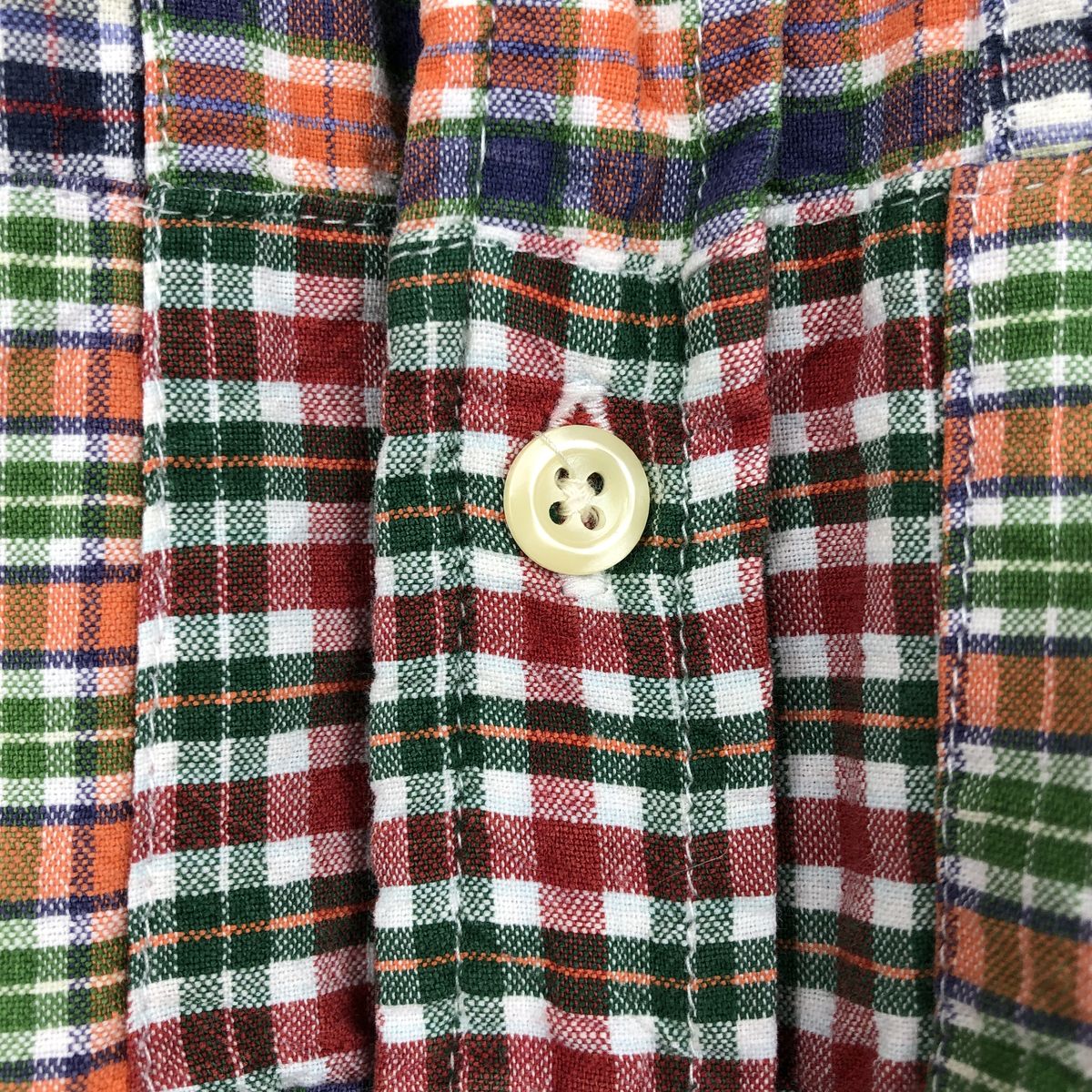 古着 90年代 ジェイクルー J.Crew パッチワーク 長袖 ボタンダウンチェックシャツ メンズL相当 ヴィンテージ /eaa628830 【中古】 【260405】