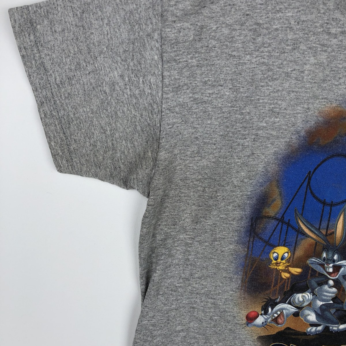 SixFlags LOONEY TUNES ルーニーテューンズ キャラクタープリントTシャツ