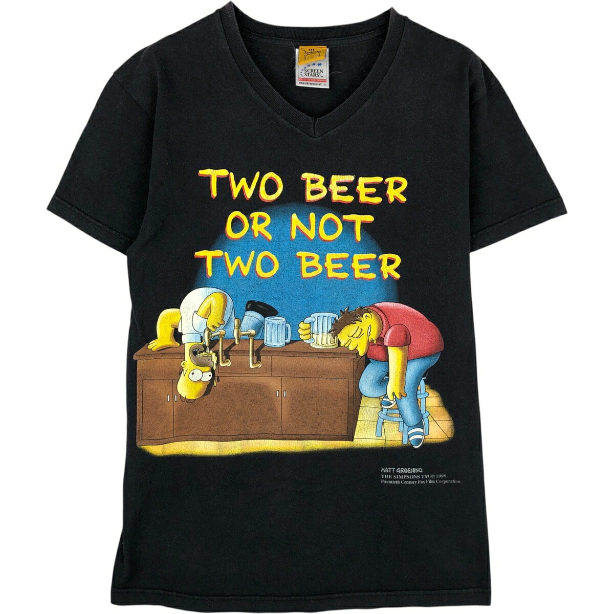 SCREEN STARS/スクリーンスターズ THE SIMPSONS シンプソンズ キャラクタープリントTシャツ