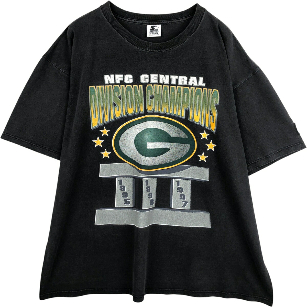 Starter/スターター NFL GREEN BAY  PACKERS グリーンベイパッカーズ スポーツプリントTシャツ