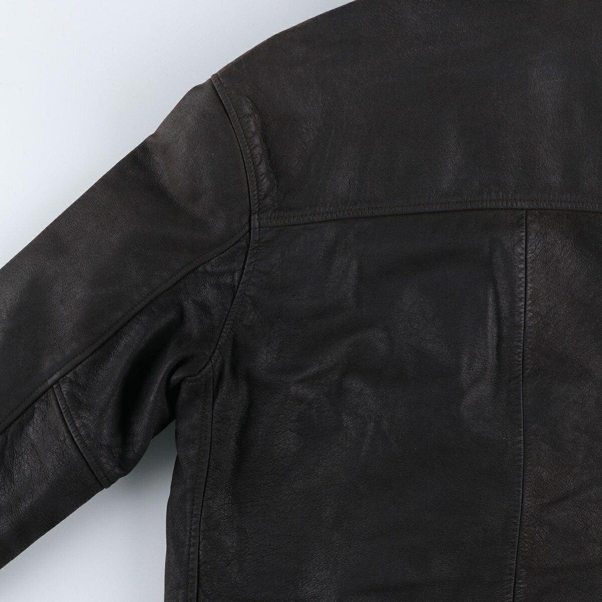 celio スイングトップタイプ レザーブルゾン