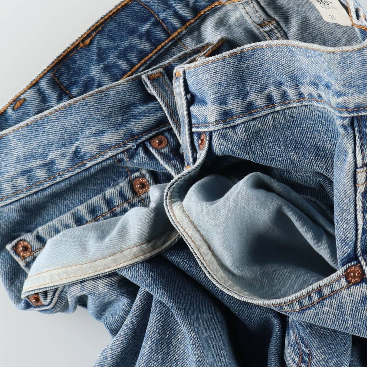 Levi's/リーバイス 560 LOOSE FIT デニムショーツ ハーフパンツ ジョーツ