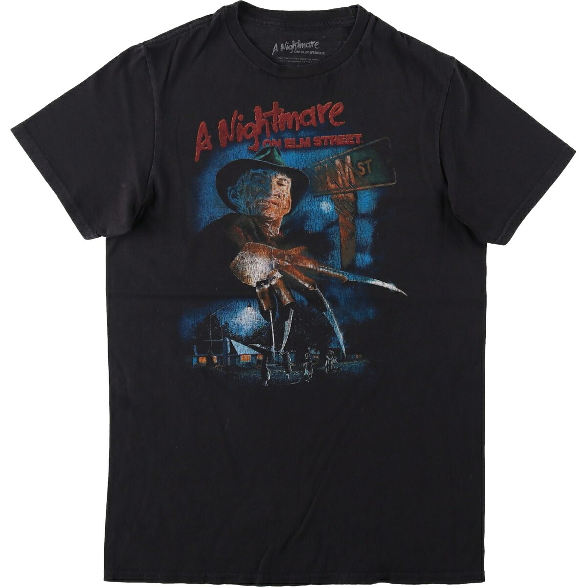 A Nightmare on Elm Street エルム街の悪夢 映画 ムービーTシャツ