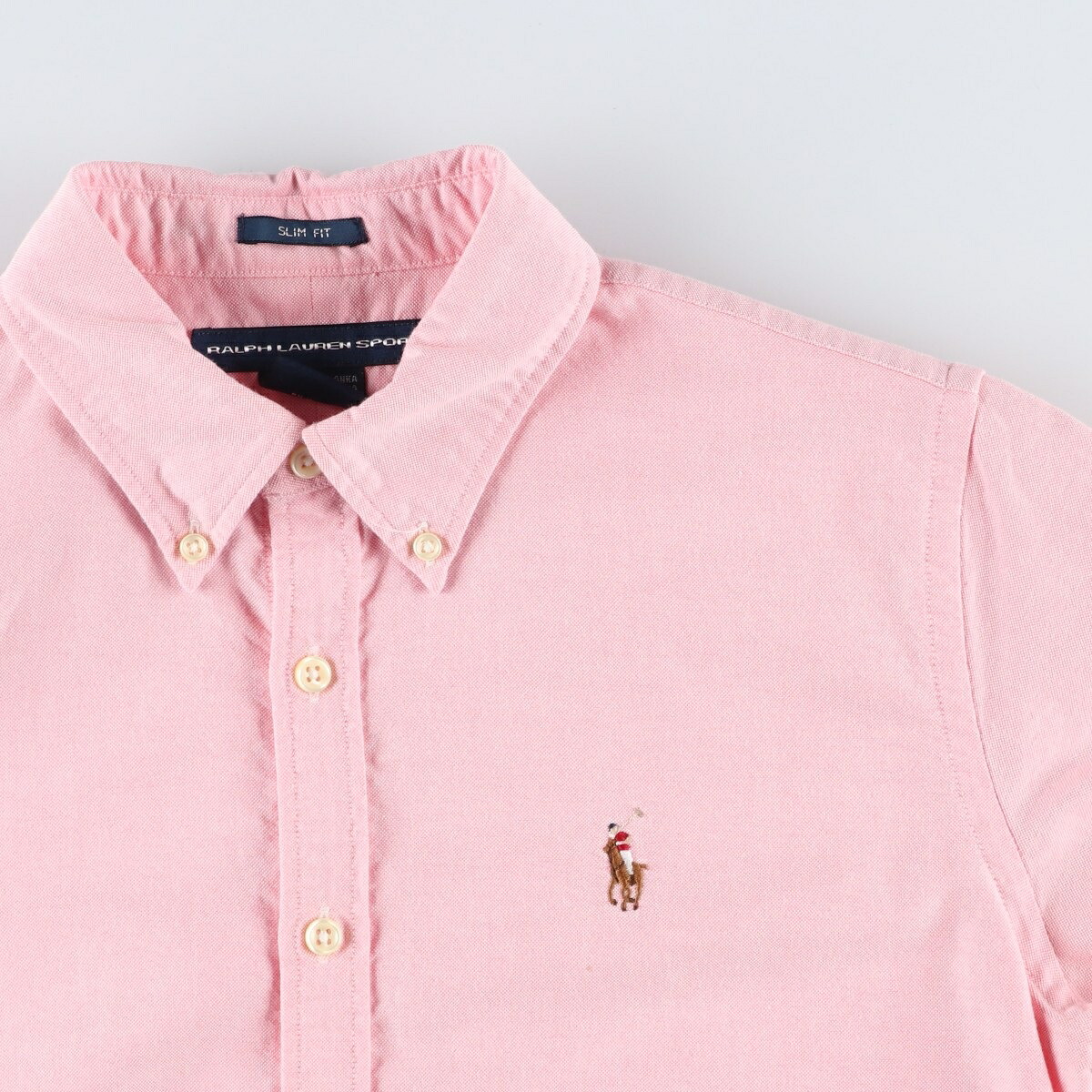 Ralph Lauren/ラルフローレン SPORT スポーツ SLIM FIT 長袖 ボタンダウンシャツ