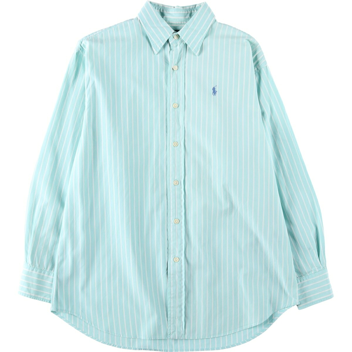 Ralph Lauren/ラルフローレン POLO SPORT ポロスポーツ 長袖 コットンストライプシャツ