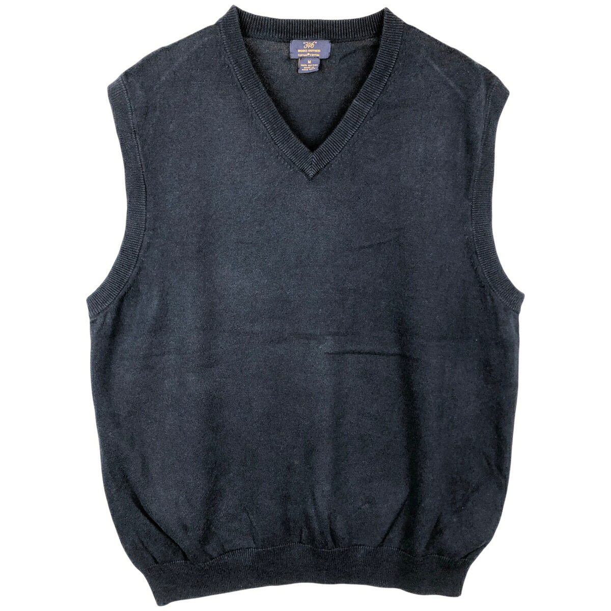 Brooks Brothers/ブルックスブラザーズ Vネック ピマコットンニットベスト