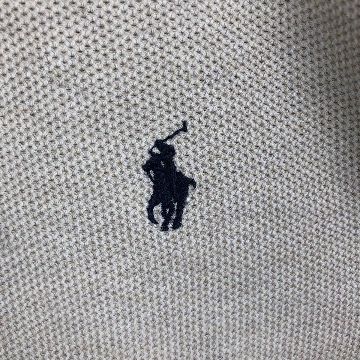 Ralph Lauren/ラルフローレン POLO RALPH LAUREN コットンニットハーフジップセーター