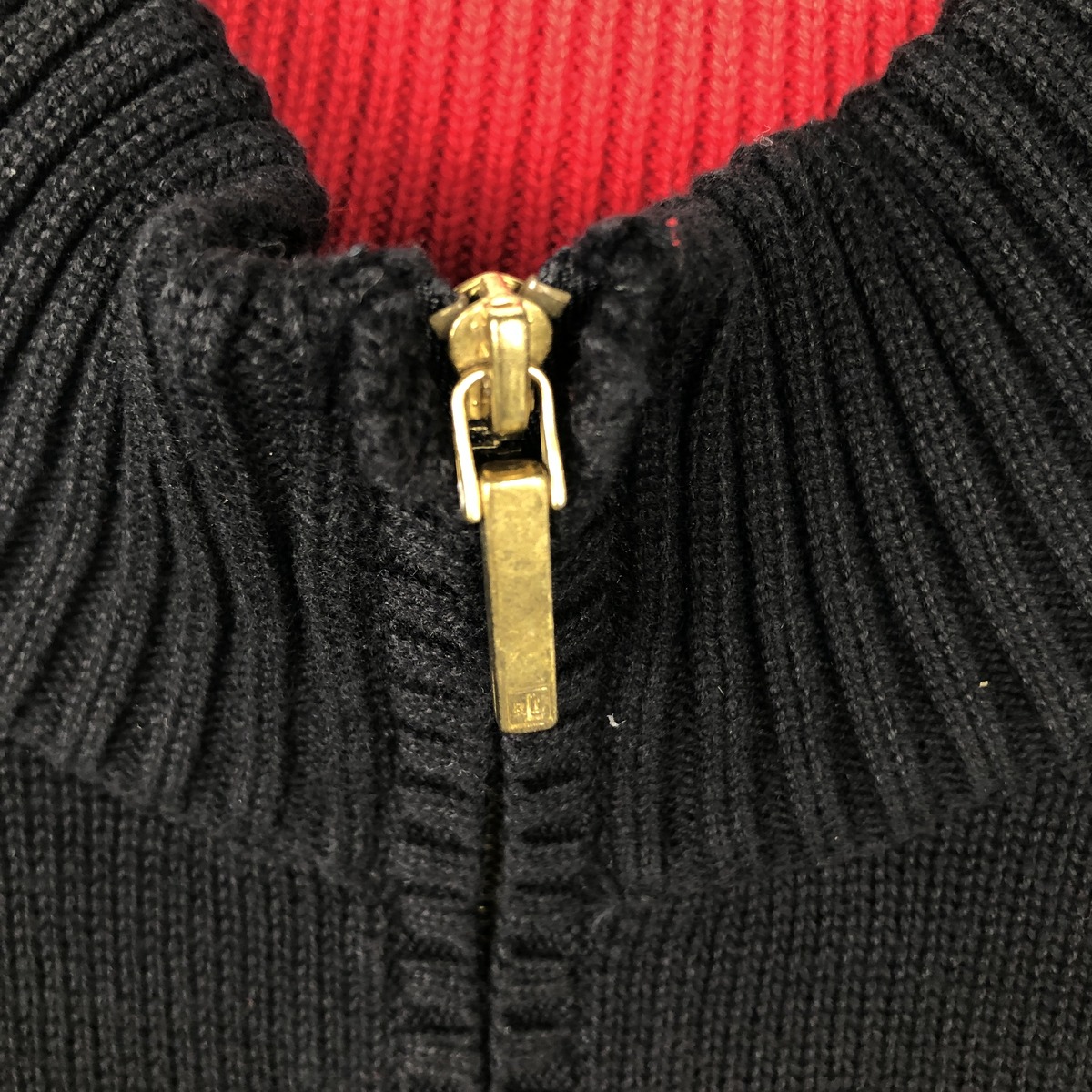 Ralph Lauren/ラルフローレン LAUREN ローレン コットンニットハーフジップセーター