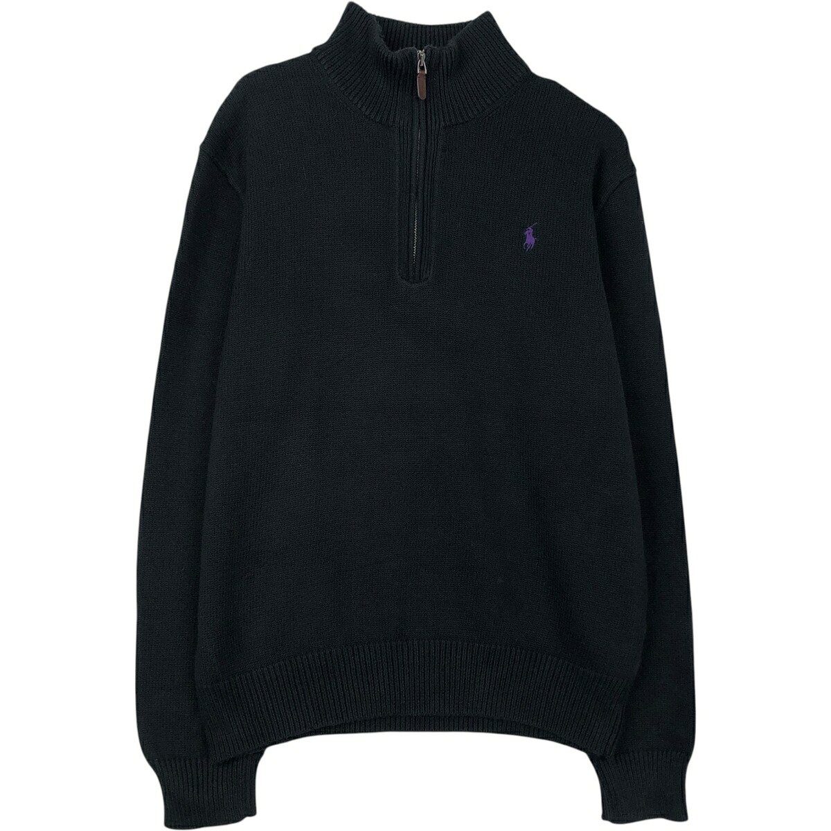 Ralph Lauren/ラルフローレン POLO RALPH LAUREN コットンニットハーフジップセーター