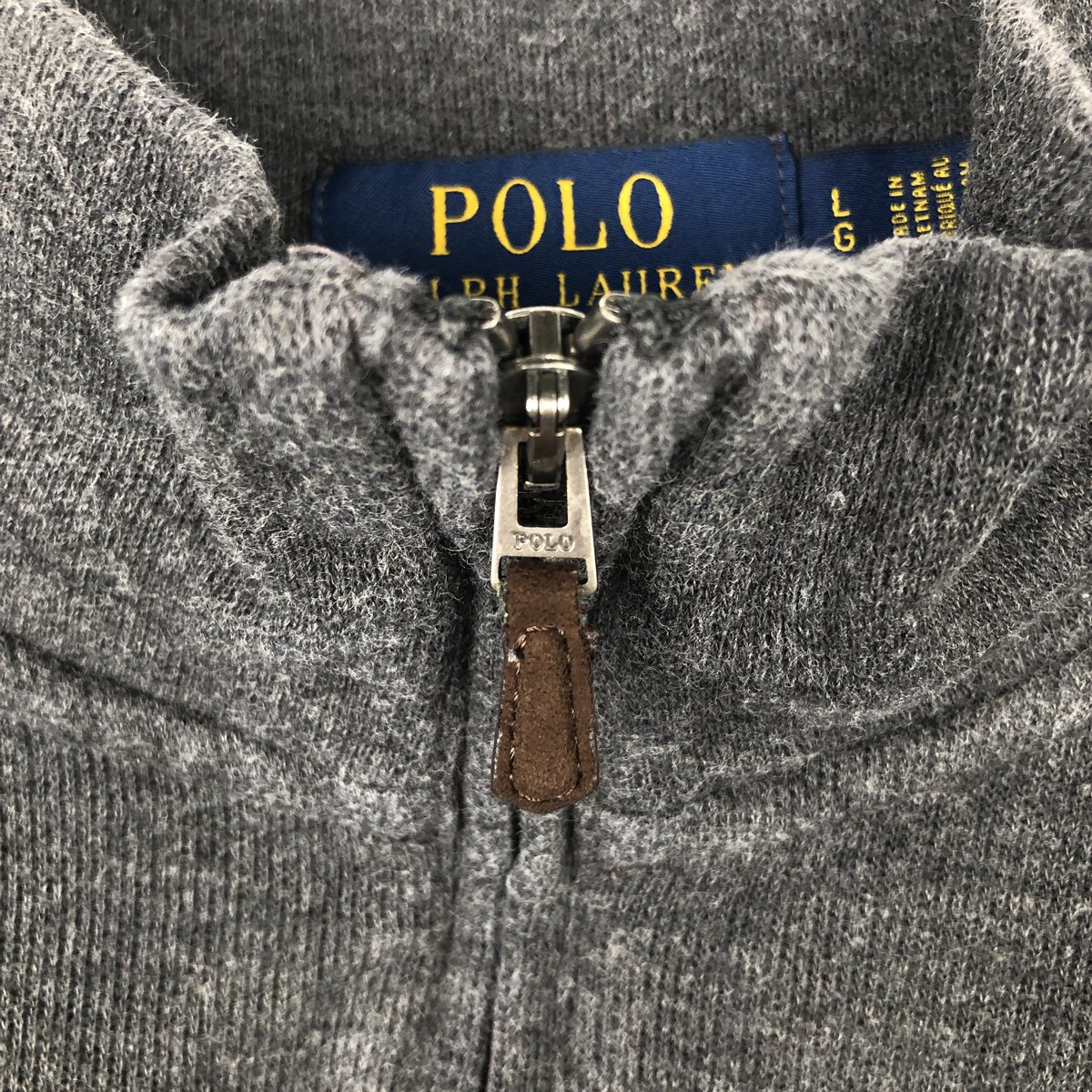 Ralph Lauren/ラルフローレン POLO RALPH LAUREN ESTATE RIB コットンニットハーフジップセーター