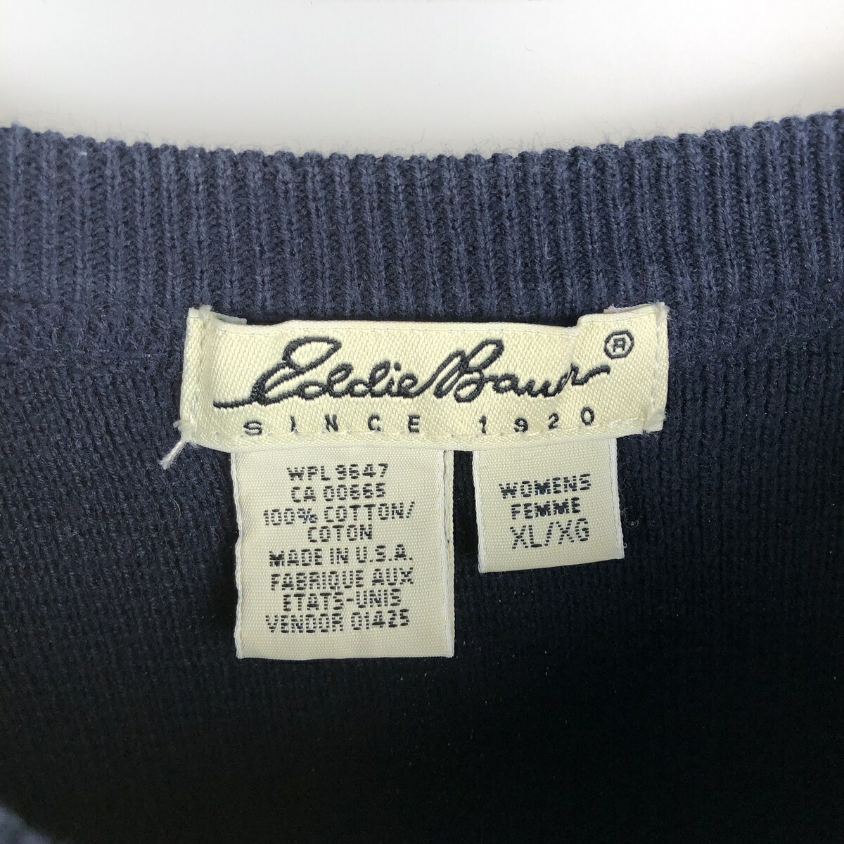 Eddie Bauer/エディーバウアー コットンニットセーター