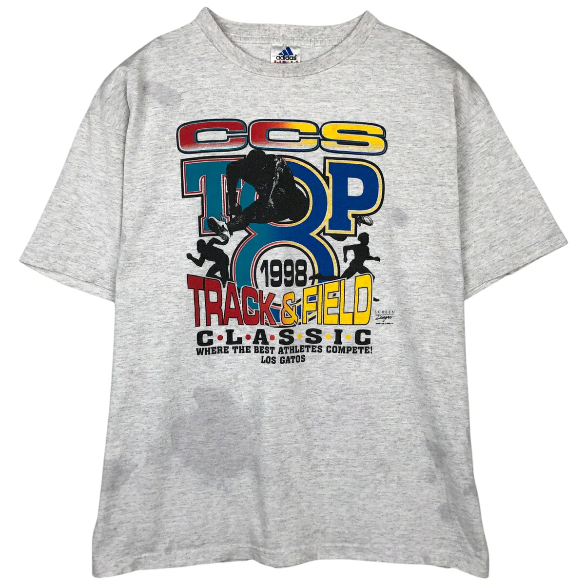 adidas/アディダス スポーツプリントTシャツ