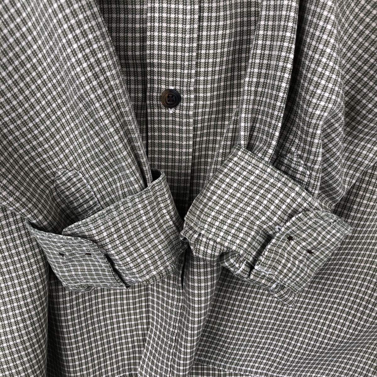古着 90年代 ジェイクルー J.Crew 総柄 長袖 ボタンダウンシャツ メンズM相当 ヴィンテージ /eaa622288 【中古】 【260602】