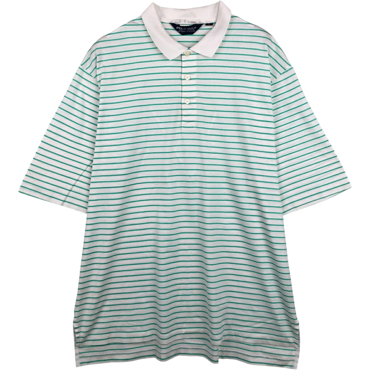 Ralph Lauren/ラルフローレン POLO GOLF ポロゴルフ 半袖 ボーダー ポロシャツ