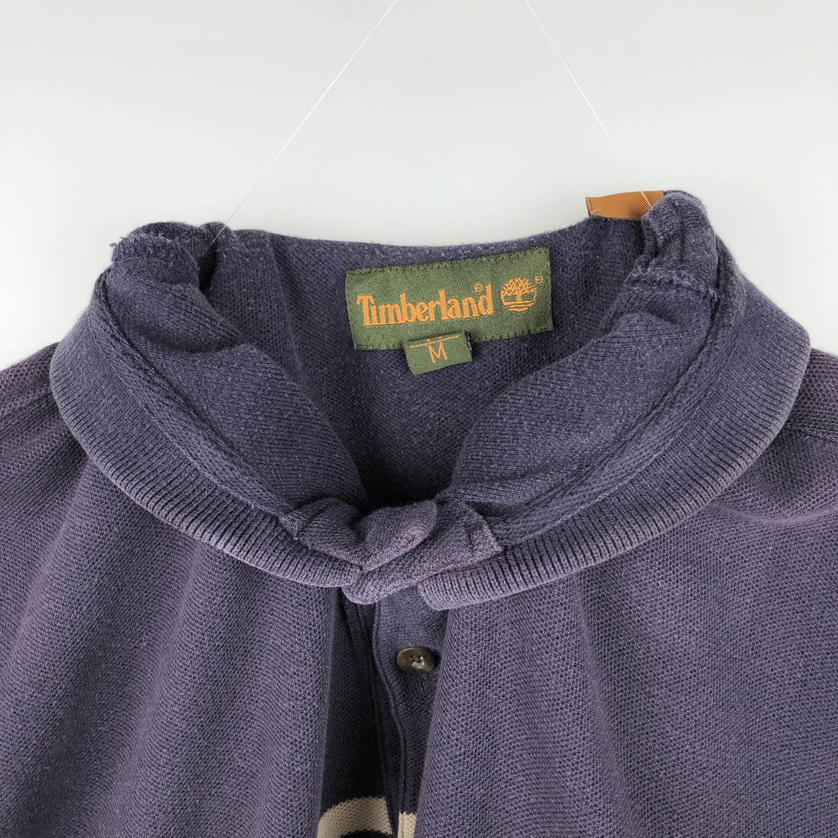 Timberland/ティンバーランド 半袖 ボーダー ポロシャツ
