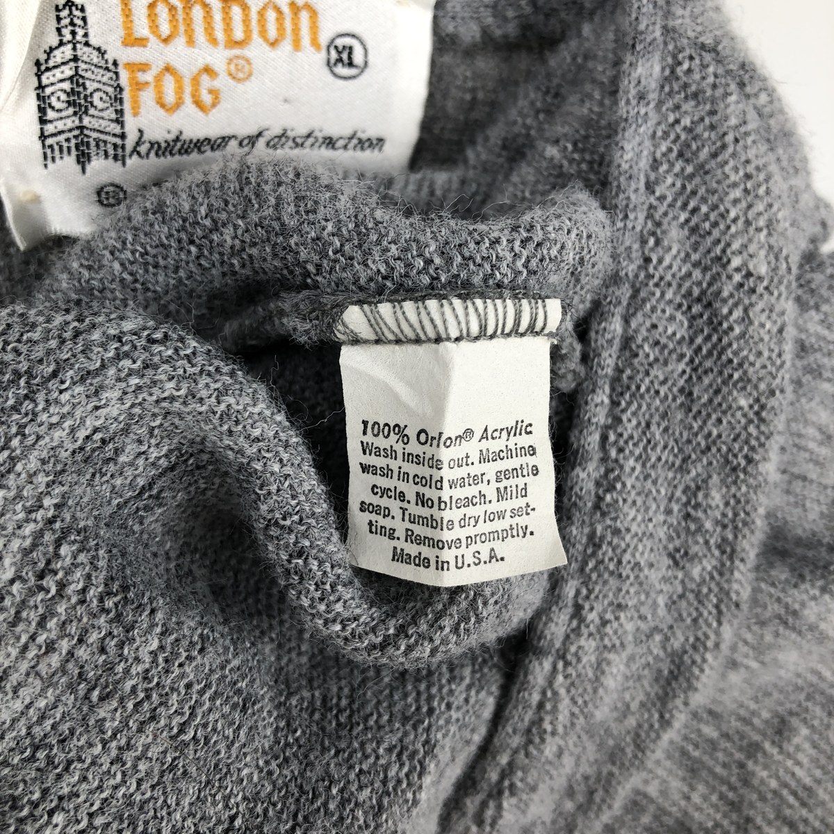 LONDON FOG/ロンドンフォグ アクリルニットカーディガン