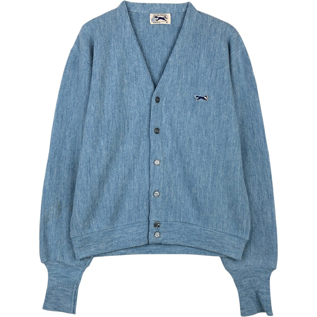 J.C.Penney/ジェイシーペニー THE FOX Sweater アクリルニットカーディガン